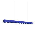 Tumesinine alumiiniumist LED-rippvalgusti BISCUIT - Thoro