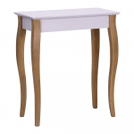 Roosa konsoolne kohvilaud, pikkus 65 cm - Ragaba