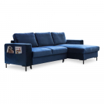 Merev&auml;e sinine sametne nurgas diivanvoodi , paremas nurgas Lofty Lilly - Miuform