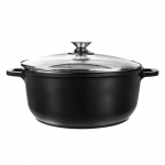 Alumiiniumist poti klaasist kaanega , &oslash; 28 cm Grande - Orion