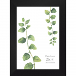 Must seinaraam , 27 x 36 cm Narvik - Styler