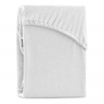 Valge kummiga froteelina 240x220 cm Ruby &ndash; Restilo