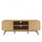 Tammepuust telerilaud naturaalses v&auml;rvitoonis 140x53 cm Cassie - St&oslash;raa