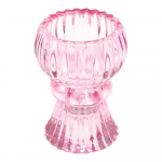 Madal roosa klaasist k&uuml;&uuml;nlajalg - Rex London