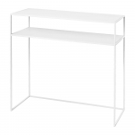 Valge metallist konsoollaud 800x85 cm Fera - Blomus