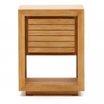 Madal tiikpuidust valamukapp 60x80 cm Saula - Kave Home