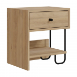 Tammedekooriga &ouml;&ouml;kapp koos riiulitega Saturne - Marckeric