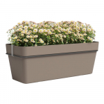 Taaskasutatud plastikust rippuv isekastev taimekast 50 cm Capri - Artevasi