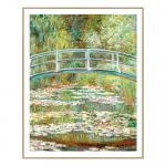 Maal 40x50 cm Monet: Japanese Footbridge