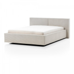 Beež kaheinimesevoodi koos panipaigaga 180x200 cm Cube - Meise M&ouml;bel