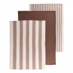 Puuvillased r&auml;tikud, 3 tk komplektis 51x74 cm Marra - Tiseco Home Studio