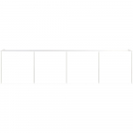 Valge telerilaud 183x45 cm Piana - Germania