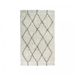 Kreem pestav k&auml;sitsi kootud villane vaip 140x200 cm Berber Soul - Lorena Canals