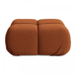 Oranž sametist modulaarne jalatool Lokua - Makamii