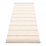 Helehall-kreem sise/v&auml;lisvaip 85x200 cm Belle Warm Grey &ndash; Pappelina