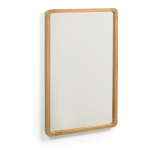 Puitraamiga seinapeegel 45x70 cm Shamel - Kave Home