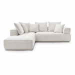 Beež &scaron;enill-nurgadiivan (vasak nurk/L-kujuline) Whesley - Bobochic Paris