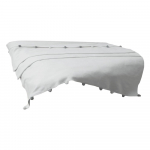 Kreem fliisist voodikate 150x200 cm Pom Pom - Mijolnir