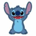 Fliisist laste padi 30x35 cm Lilo and Stitch - Jerry Fabrics