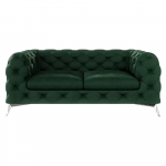 Tumeroheline sametist diivan 185 cm Chelsea &ndash; Ropez