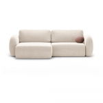 Kreemjas sametist lahtik&auml;iv hoiuruumiga nurgadiivan Tonale &ndash; Cosmopolitan Design