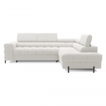 Kreem buklee-kangast lahtik&auml;iv/sahtliga nurgadiivan (parem nurk/L-kujuline) Ferucce &ndash; ELTAP