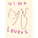 Plakat 50x70 cm Vino Lovers &ndash; Ruby Hughes - The Plakat Club