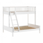 Valge p&ouml;&ouml;gipuidust laste narivoodi koos voodip&otilde;hjaga 140x200/90x200 cm Forrest - Vipack