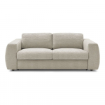 Beež &scaron;enillist diivanvoodi 240 cm Hugo - Bobochic Paris