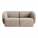 Helepruun &scaron;enillist diivan 174 cm Lani - Makamii