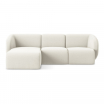 Beež sametist nurgadiivan (vasak nurk) Lani - Makamii