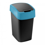 Must/sinine plastpr&uuml;gikast sorteeritud j&auml;&auml;tmete jaoks 9 l Flip Bin - Curver