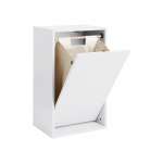 Valge seinale kinnitatav pesukorv Laundry Box - ReCollector