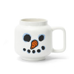 Valge keraamiline laste lattekruus, 530 ml Snowman &ndash; LEGO&reg;