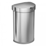 Roostevabast terasest puutevaba pr&uuml;gikast 45 l - simplehuman