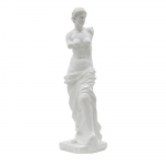 Valge dekoratiivne figuur Statua Woman - Mauro Ferretti