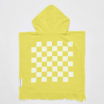 Kollane puuvillane beebipont&scaron;o 3-5 aastat Checkerboard &ndash; Sunnylife