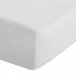 Valge perkal-puuvillane kummiga lina 90x190 cm Easy Iron Percale - Catherine Lansfield