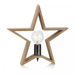 Pruun hele kaunistus Marta, k&otilde;rgus 40 cm Susanna - Marksl&ouml;jd