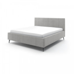 Helehall polsterdatud kaheinimesevoodi, millel on hoiuruum ja voodip&otilde;hi 180x200 cm Lizzano - Meise M&ouml;bel