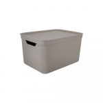 Kaanega plastist hoiukarp Deco - Rotho