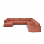 Punane nurgadiivan (paremas nurgas) Vanda - Mazzini Sofas