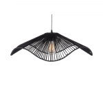 Must rippvalgusti pabervarjundiga &oslash; 62 cm Sombra - Leitmotiv