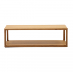 Tammedekooriga diivanilaud 65x140 cm Maymai - Kave Home