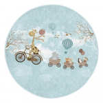 Helesinine laste vaip &oslash; 100 cm Comfort - Mila Home