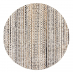 Beež &uuml;mmargune vaip 160x160 cm Camino - Flair Rugs