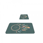 Rohelised vannitoamatid 2 tk komplektis 60x100 cm - Mila Home