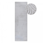 Kreem vaip 80x240 cm Chappe Cream White - Elle Decoration