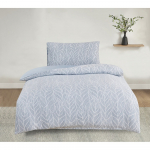 Sinine žakaar-voodipesu &uuml;heinimesevoodile 140x200 cm Florida - My House