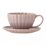 Heleroosa kivikeraamikast cappuccino tass 220 ml Latina - Bloomingville